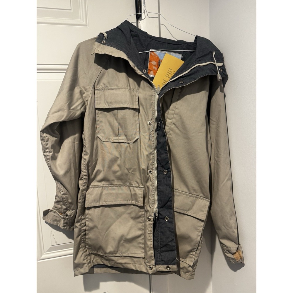 Vintage Ap'l Jak‎ Men's Jacket S Rugged Outdoor Gear NWT Tan Hiking Walking